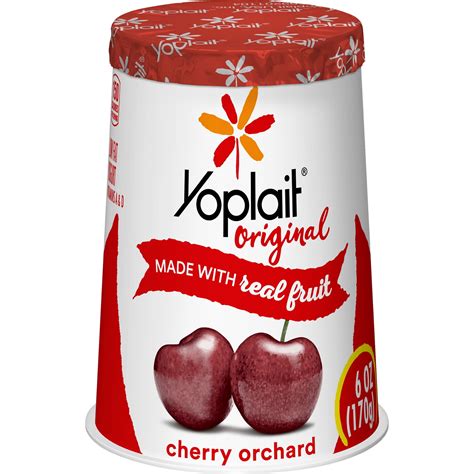 Yoplait Original Yogurt Cherry Gluten Free 6 Oz