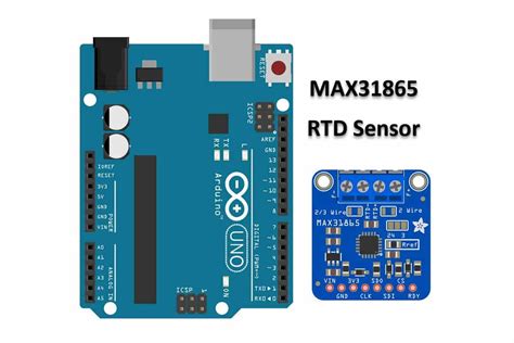 MAX31865 RTD Sensor And Arduino