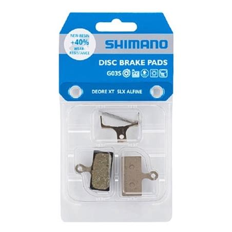 Paire De Plaquettes Shimano G S En R Sine Pour Frein Disque Vtt