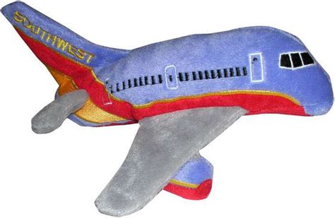 Southwest Airlines Plush Toy Airplane with Sound – Acapsule Toys and Gifts