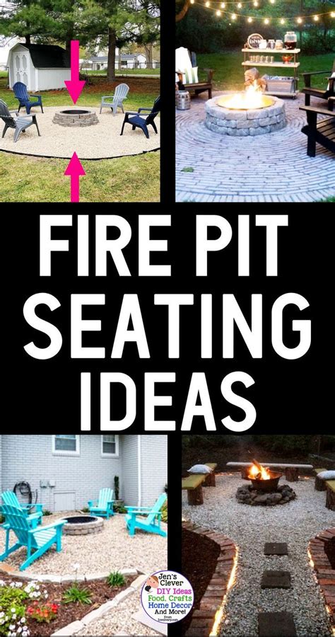 Fire Pit Seating Ideas For A Low Budget DIY Backyard Fire Pit Cheap