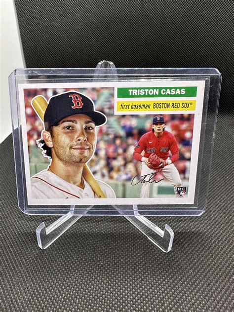 Triston Casas 2023 Topps Archives Rookie Card 1956 Rc 58 Boston Red