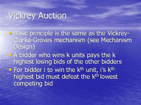 Auction Theory An Introduction Dai Hards October 16