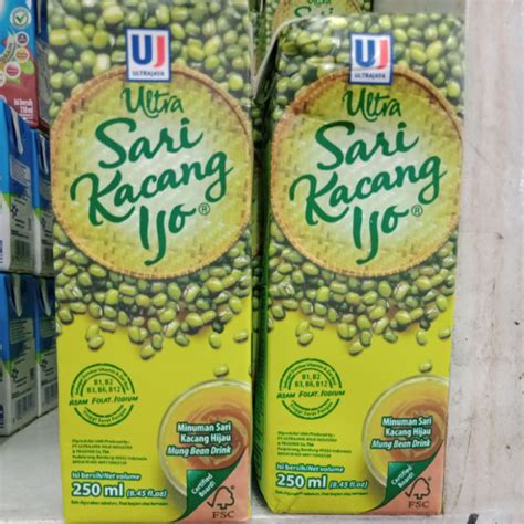 Jual Ultra Sari Kacang Hijau Minuman Sari Kacang Hijau Shopee Indonesia