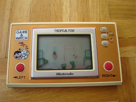 Tropical Fish Nintendo Retro Handheld Games