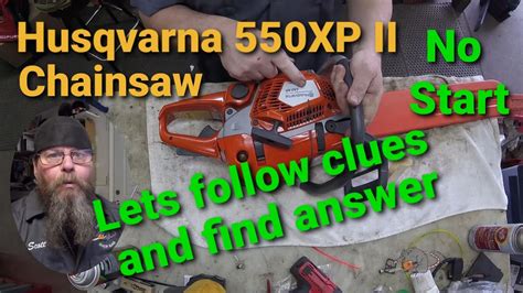 Husqvarna Xp Ii Chainsaw Won T Start Youtube