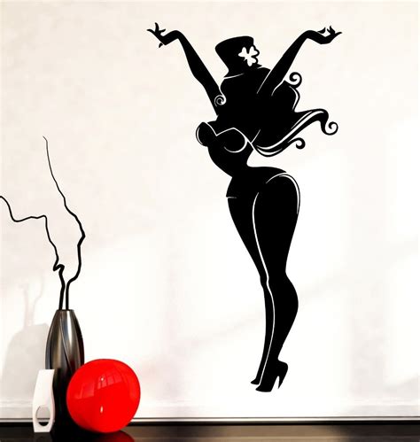 Wall Decal Irish Ireland Pin Up Girl Vinyl Sticker In Wall Stickers From Home And Garden On