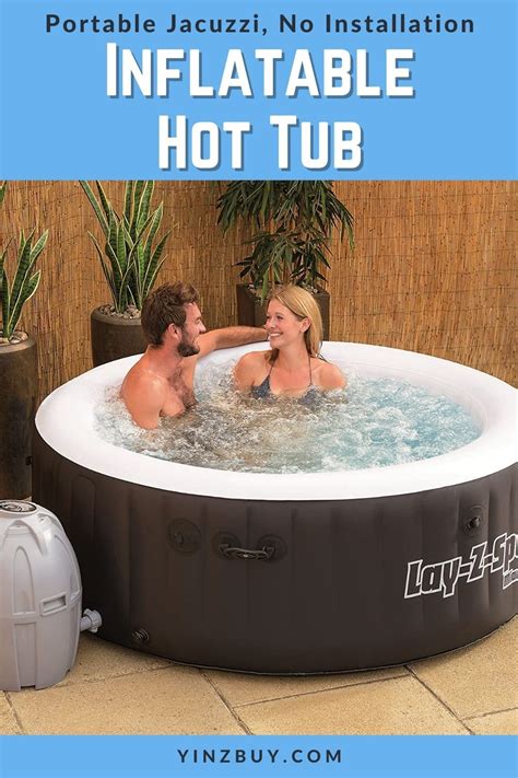 Saluspa Inflatable Blow Up Hot Tub Your Backyard Jacuzzi Yinzbuy Hot Tub Jacuzzi Tub