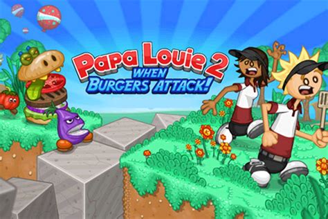 Papa Louie 2 When Burgers Attack Kostenloses Online Spiel Funnygames