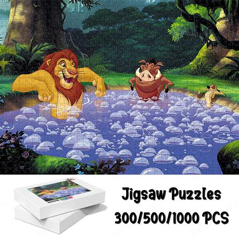 The Lion King African Oasis Puzzle Simba Timon And Pumbaa