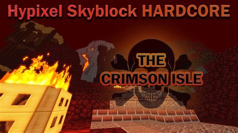 Unlocking The Deadliest Island Hypixel Skyblock Hardcore Youtube