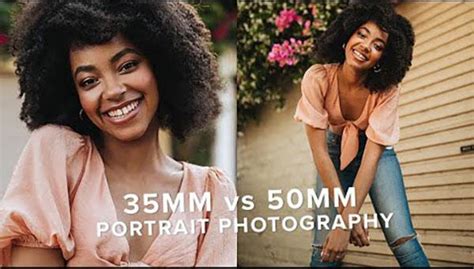 Which Lens Is Better For Portrait Photography 35mm Or 50mm Video