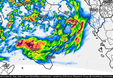 Inizio Di Settimana Con Tempo In Peggioramento Meteo In Calabria