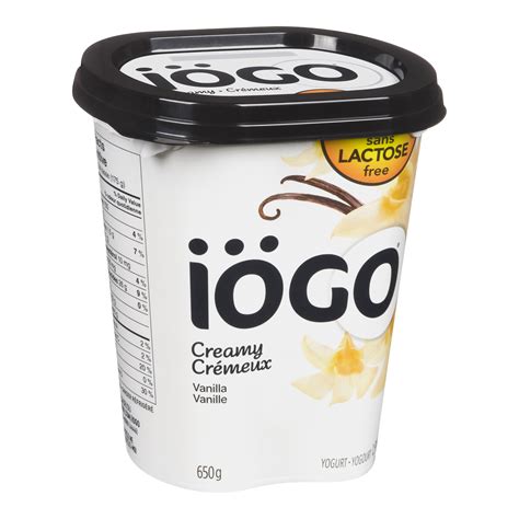 Yogourt crémeux à la vanille sans lactose 650 g Yaourt Mayrand