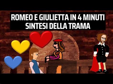 ROMEO E GIULIETTA In 4 Minuti Sintesi Della Trama YouTube