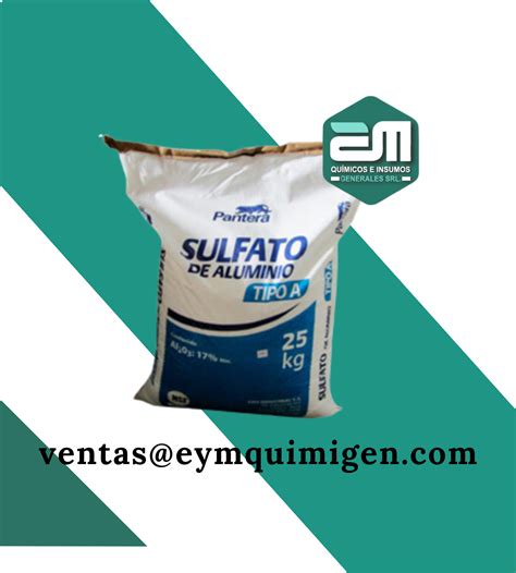 Sulfato De Aluminio Eym Qu Micos E Insumos Gnls