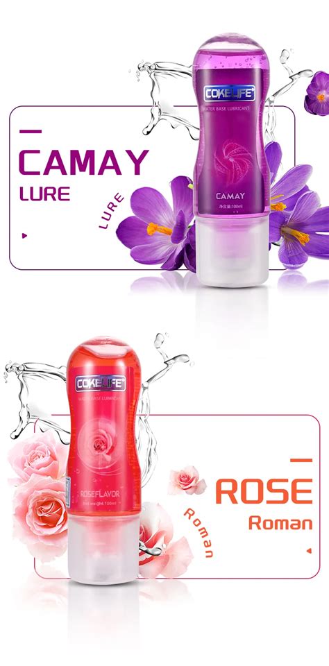 Cokelife Ml Natural Rose Camay Flavor Edible Lubricant For Spa Massage Oral Sex Gel Oem Odm