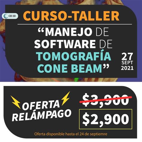 Curso taller Manejo de Software de Tomografía Cone Beam