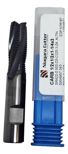 Cortador Vertical Endmill Carburo F Desbaste Niagara Env O Gratis