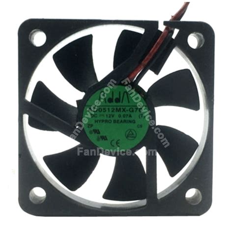 ADDA AD0512MX G70 DC 12V 0 07A 2 Wires Axial Cooling Fan FanDevice