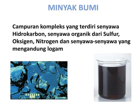 Minyak Bumi Campuran Kompleks Yang Terdiri Senyawa Hidrokarbon Senyawa