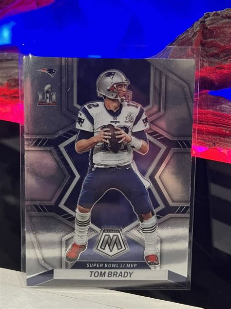 Tom Brady 2022 Mosaic Super Bowl LI MVP Card No. 292 New England Patriots Values - MAVIN