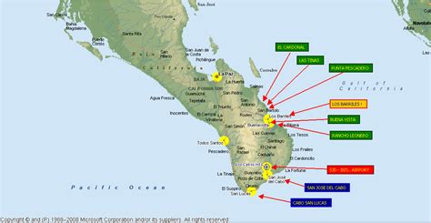 Los Barriles Mexico Map - Zip Code Map