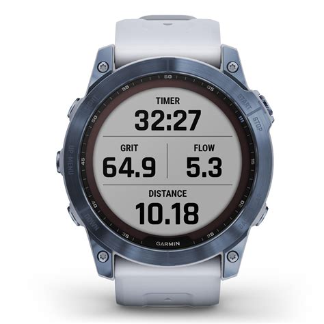 Garmin Fenix 7X Sapphire Solar Mineral Blue DLC Titanium Smartwatch 010