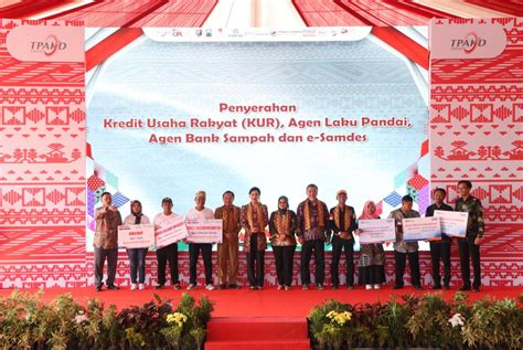 Resmikan Desa Inklusi Keuangan Gubernur Lampung Berkomitmen Membangun