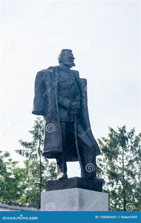 Jozef Pilsudzki Monument In Warsaw Editorial Photo Cartoondealer