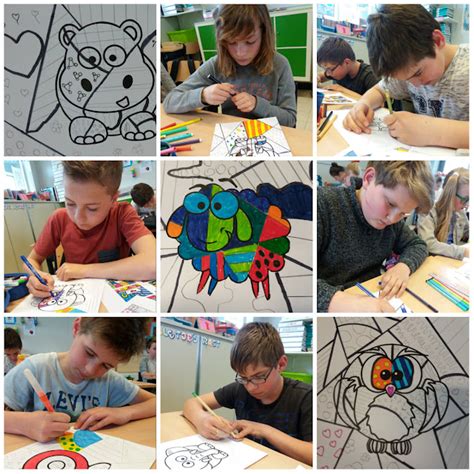 T Grafiekje 6B In De Stijl Van Romero Britto