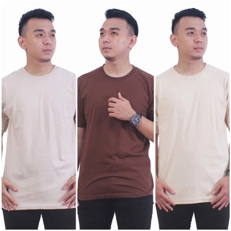 Jual KAOS POLOS COTTON COMBED 20S LENGAN PENDEK SERI WARNA 4 Jakarta