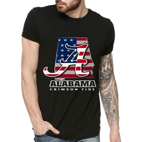 Alabama Crimson Tide American Flag Shirt, hoodie, sweater, longsleeve t-shirt