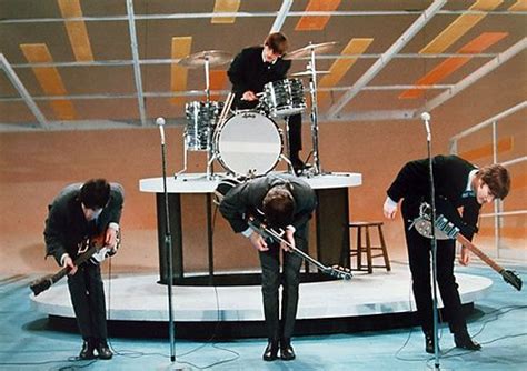 The Beatles Ed Sullivan Show Rehearsal In New York February 1964 The