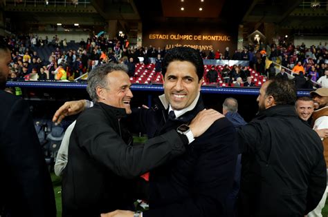 PSG le bel hommage de Nasser al Khelaïfi à Luis Enrique