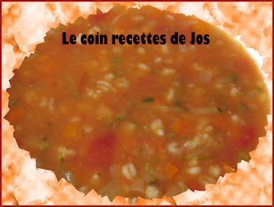 Le Coin Recettes De Jos Soupe Orge Et Tomates