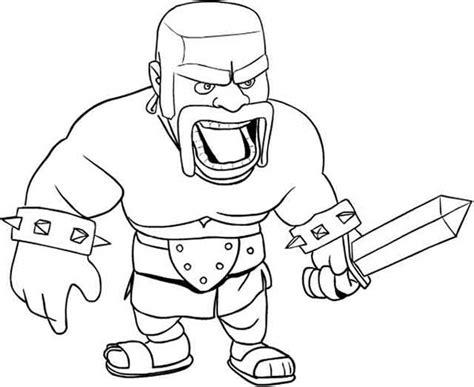 Desenhos Do Clash Of Clans Para Imprimir E Colorir