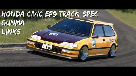 Assetto Corsa Honda Civic Ef Track Spec Gunma Gunsai Touge