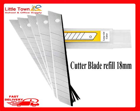 Cutter Blade Refill 18mm 10 Pcs cutter blade | Lazada PH