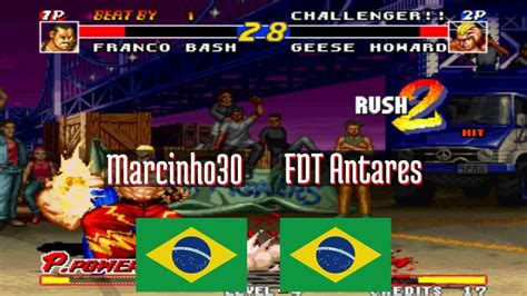 FT10 Rbff1 Marcinho30 BR Vs FDT Antares BR Real Bout Fatal Fury