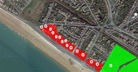 Seaford Flood Risk Scribble Maps