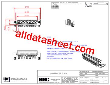 630 24W7640 3NB Datasheet PDF EDAC All Rights Reserved