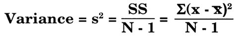 Z Kwadratensom Variantie En De Standaardfout Van Het Gemiddelde