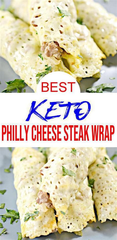 Yummy Keto Wraps Easy Keto Recipes For The Most Amazing Philly Cheese Steak Roll Ups Great