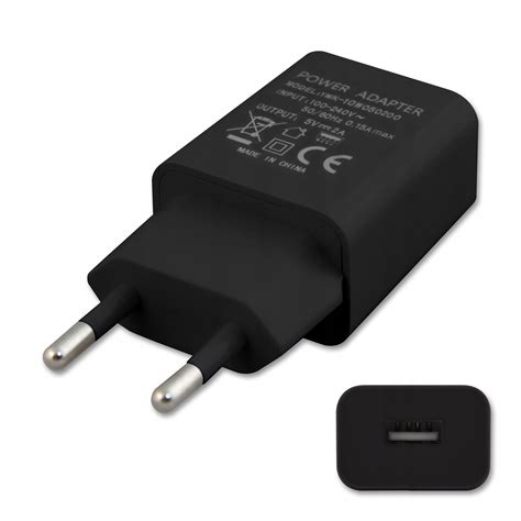 Zasilacz wtyczkowy ładowarka kostka do telefonu USB 5V 1A DC Sklep