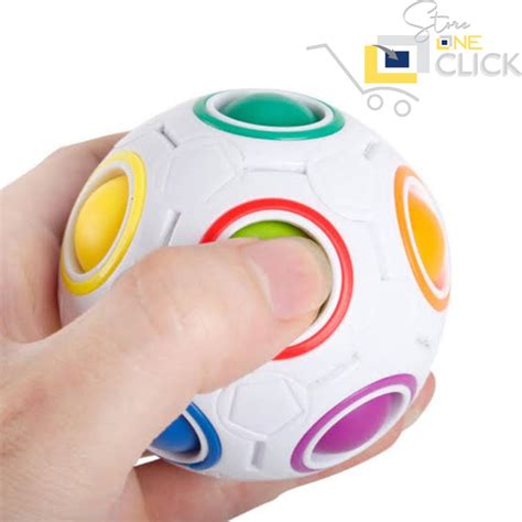 Bola Mágica Anti Stress Cubo Mágico Fidget Toy Bolinha presente e