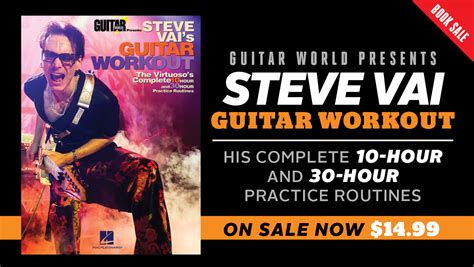 Revisit Steve Vai S Classic Guitar World Lessons With New Book Steve Vai S Guitar Workout