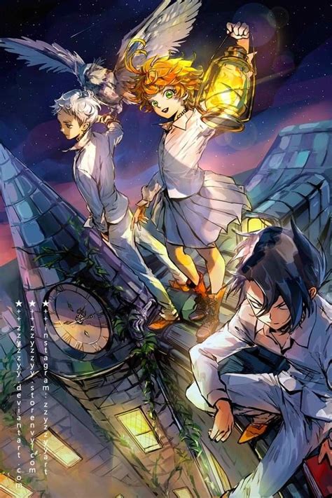 Pin By 🌸 Pɪᴋᴀᴄʜᴜ ᴄᴜᴛᴇ On The Promised Neverland Neverland Art Anime Neverland