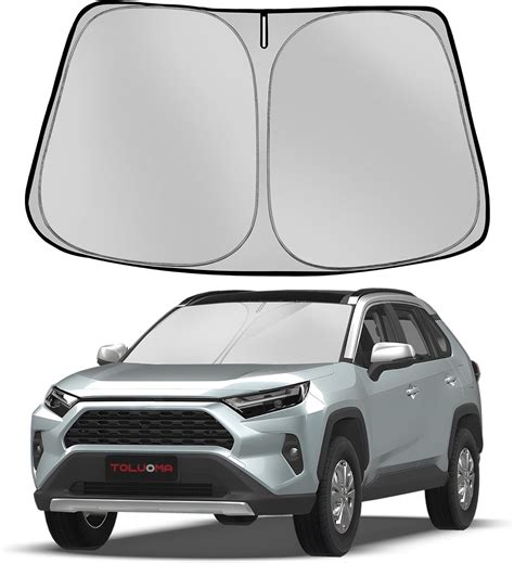 Amazon Toluoma Custom Fit Windshield Sun Shade For Toyo Ta RAV4