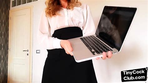 Sph Solo Babe In Stockings Talks Dirty About Small Cocks